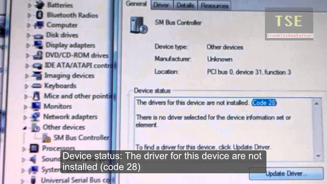 sm bus controller driver hp windows 7 free download